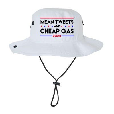 Mean Tweets And Cheap Gas 2024 Funny Political Bucket Hat