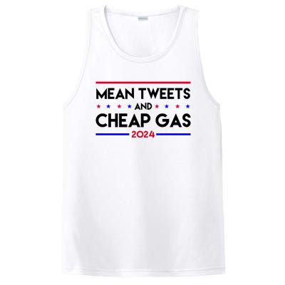 Mean Tweets And Cheap Gas 2024 Funny Political PosiCharge Competitor Tank