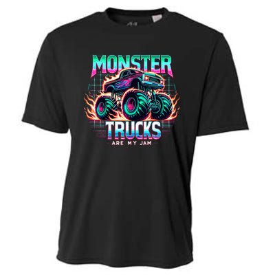 Monster Trucks Are My Jam Cooling Performance Crew T-Shirt