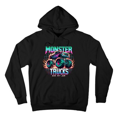 Monster Trucks Are My Jam Hoodie