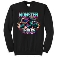 Monster Trucks Are My Jam Sweatshirt