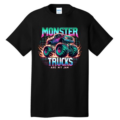 Monster Trucks Are My Jam Tall T-Shirt