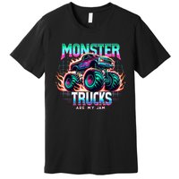 Monster Trucks Are My Jam Premium T-Shirt