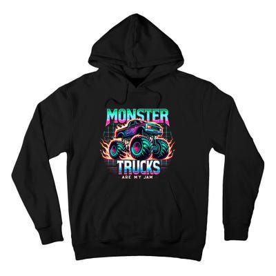 Monster Trucks Are My Jam Tall Hoodie