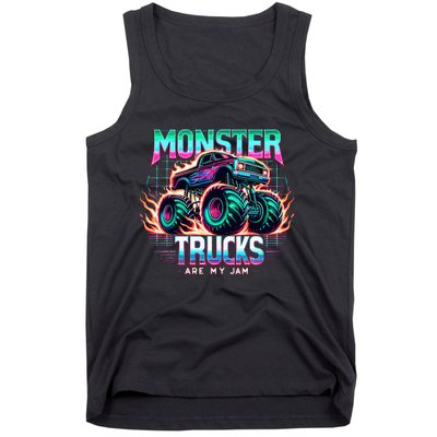 Monster Trucks Are My Jam Tank Top