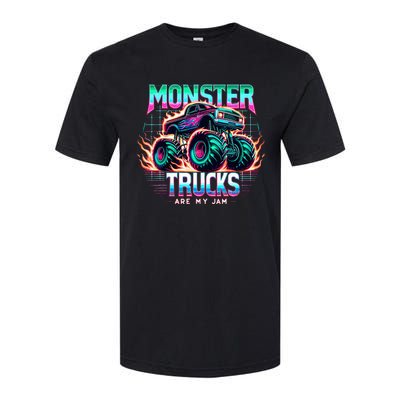 Monster Trucks Are My Jam Softstyle CVC T-Shirt