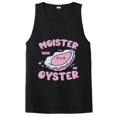 Moister Than An Oyster Inappropriate Shellfish Funny Raunchy PosiCharge Competitor Tank