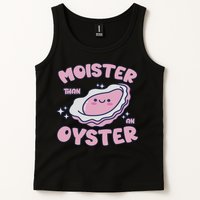 Moister Than An Oyster Inappropriate Shellfish Funny Raunchy Tank Top