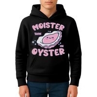 Moister Than An Oyster Inappropriate Shellfish Funny Raunchy Kids Hoodie