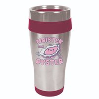 Moister Than An Oyster Inappropriate Shellfish Funny Raunchy 16oz Travel Tumbler