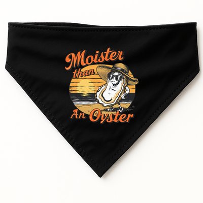 Moisture Than An Oyster Funny Shellfish Shuck USA-Made Doggie Bandana