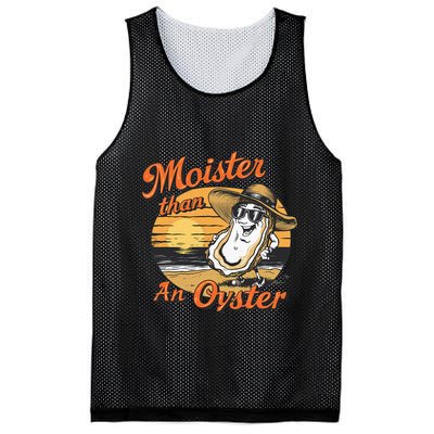 Moisture Than An Oyster Funny Shellfish Shuck Mesh Reversible Basketball Jersey Tank