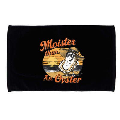 Moisture Than An Oyster Funny Shellfish Shuck Microfiber Hand Towel