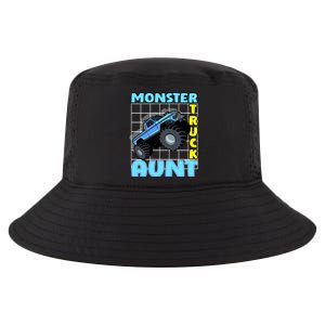 Monster Truck Aunt Monster Truck Family Fans Gift Cool Comfort Performance Bucket Hat