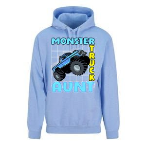 Monster Truck Aunt Monster Truck Family Fans Gift Unisex Surf Hoodie