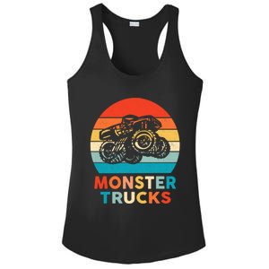 Monster Truck And Adults Cool Gift Ladies PosiCharge Competitor Racerback Tank