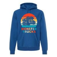 Monster Truck And Adults Cool Gift Premium Hoodie