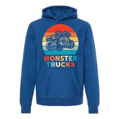 Monster Truck And Adults Cool Gift Premium Hoodie