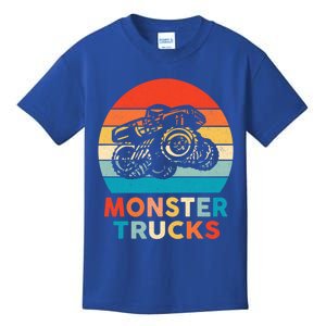 Monster Truck And Adults Cool Gift Kids T-Shirt