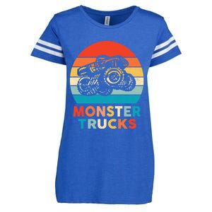 Monster Truck And Adults Cool Gift Enza Ladies Jersey Football T-Shirt