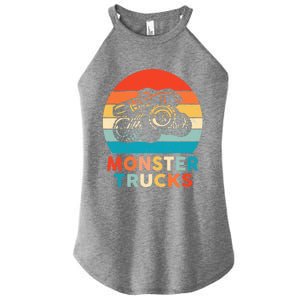 Monster Truck And Adults Cool Gift Women's Perfect Tri Rocker Tank