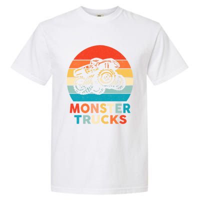 Monster Truck And Adults Cool Gift Garment-Dyed Heavyweight T-Shirt