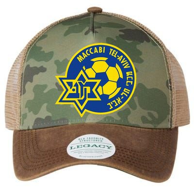 Maccabi Tel Aviv Sport Fc Football Club Israel Legacy Tie Dye Trucker Hat