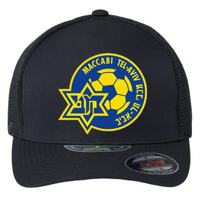 Maccabi Tel Aviv Sport Fc Football Club Israel Flexfit Unipanel Trucker Cap