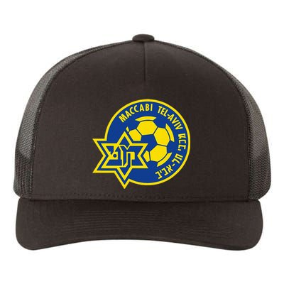 Maccabi Tel Aviv Sport Fc Football Club Israel Yupoong Adult 5-Panel Trucker Hat