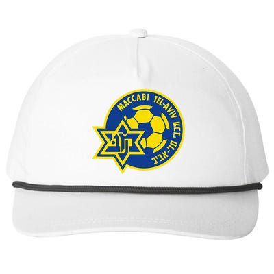 Maccabi Tel Aviv Sport Fc Football Club Israel Snapback Five-Panel Rope Hat