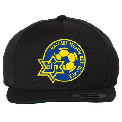 Maccabi Tel Aviv Sport Fc Football Club Israel Wool Snapback Cap