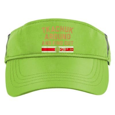 Tkachuk Around And Find Out Florida Hockey Adult Drive Performance Visor