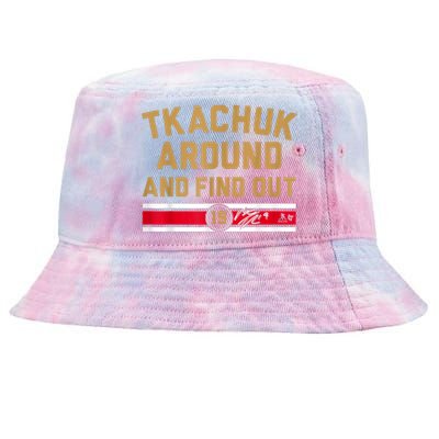 Tkachuk Around And Find Out Florida Hockey Tie-Dyed Bucket Hat