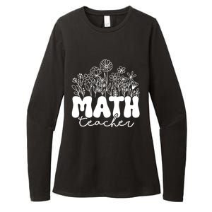 Math Teacher Algebra Instructor Geometry Pi Day Mathematics Cool Gift Womens CVC Long Sleeve Shirt