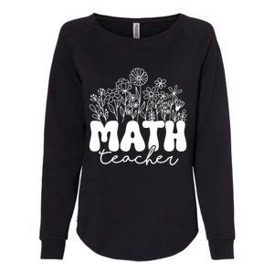 Math Teacher Algebra Instructor Geometry Pi Day Mathematics Cool Gift Womens California Wash Sweatshirt