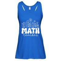 Math Teacher Algebra Instructor Geometry Pi Day Mathematics Cool Gift Ladies Essential Flowy Tank