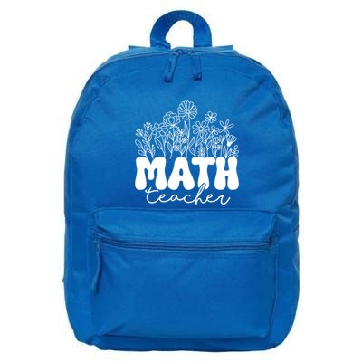 Math Teacher Algebra Instructor Geometry Pi Day Mathematics Cool Gift 16 in Basic Backpack