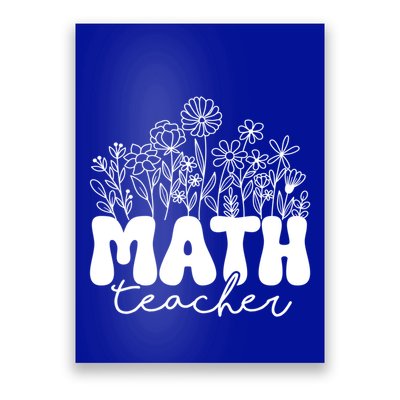 Math Teacher Algebra Instructor Geometry Pi Day Mathematics Cool Gift Poster