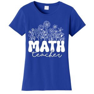 Math Teacher Algebra Instructor Geometry Pi Day Mathematics Cool Gift Women's T-Shirt