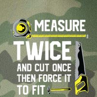 Measure Twice And Cut Once Funny Woodworking Legacy Tie Dye Trucker Hat