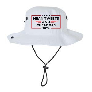 Mean Tweets And Cheap Gas Funny 2024 Pro Trump Legacy Cool Fit Booney Bucket Hat