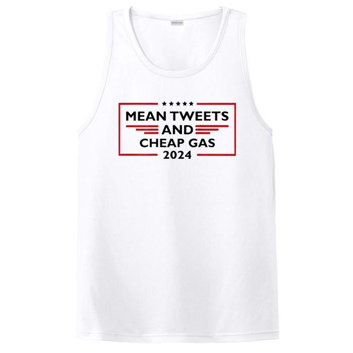 Mean Tweets And Cheap Gas Funny 2024 Pro Trump PosiCharge Competitor Tank