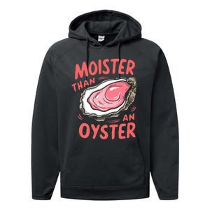 Moister Than An Oyster Performance Fleece Hoodie