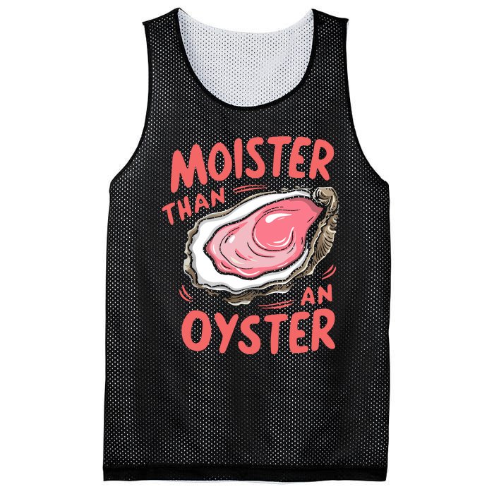 Moister Than An Oyster Mesh Reversible Basketball Jersey Tank