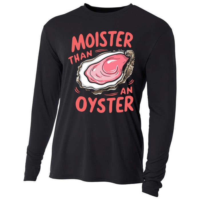 Moister Than An Oyster Cooling Performance Long Sleeve Crew