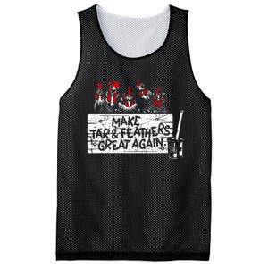 Make Tar And Feathers Great Again Chickens Animal Mesh Reversible Basketball Jersey Tank