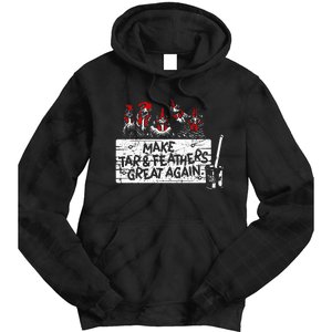 Make Tar And Feathers Great Again Chickens Animal Tie Dye Hoodie