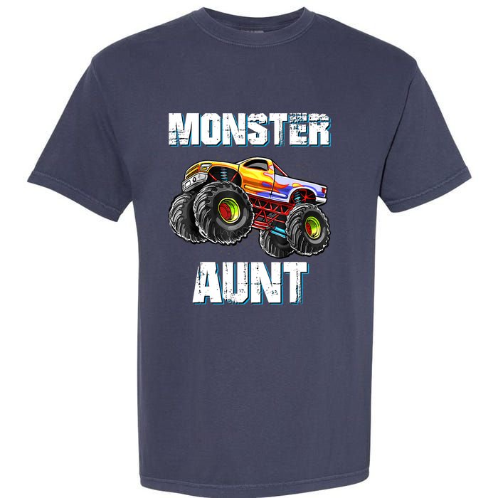 Monster Truck Aunt Garment-Dyed Heavyweight T-Shirt