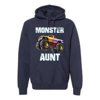 Monster Truck Aunt Premium Hoodie