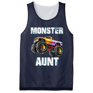 Monster Truck Aunt Mesh Reversible Basketball Jersey Tank